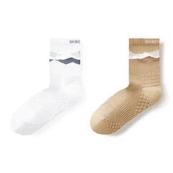 Skechers Mountain And Wild Outdoor Series Mid Calf Socks Unisex 2 Pack