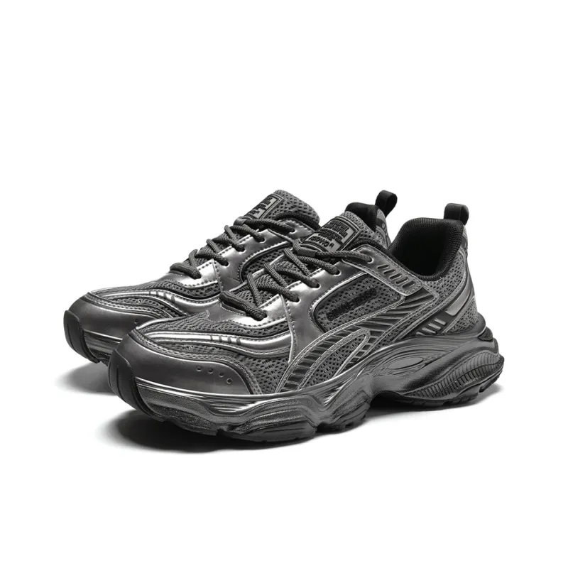 AOKANG Wear-Resistant Breathable Slip-Resistant Low-Top Chunky Sneakers Unisex-2