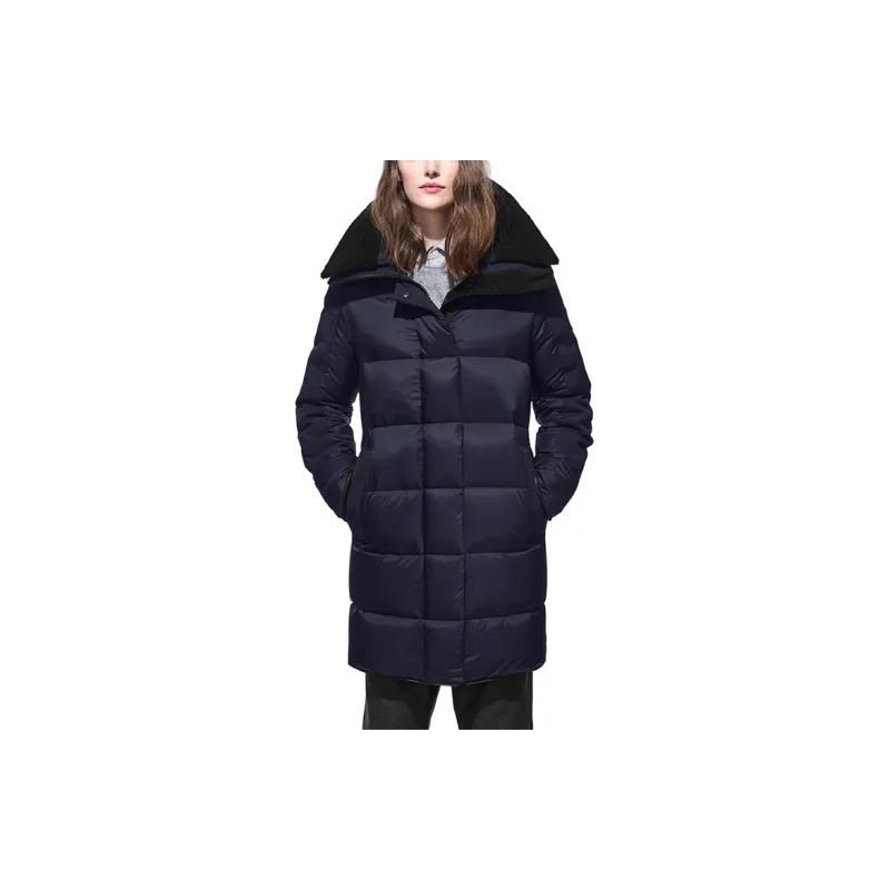 Canada Goose Down Jacket Women's Navy-1