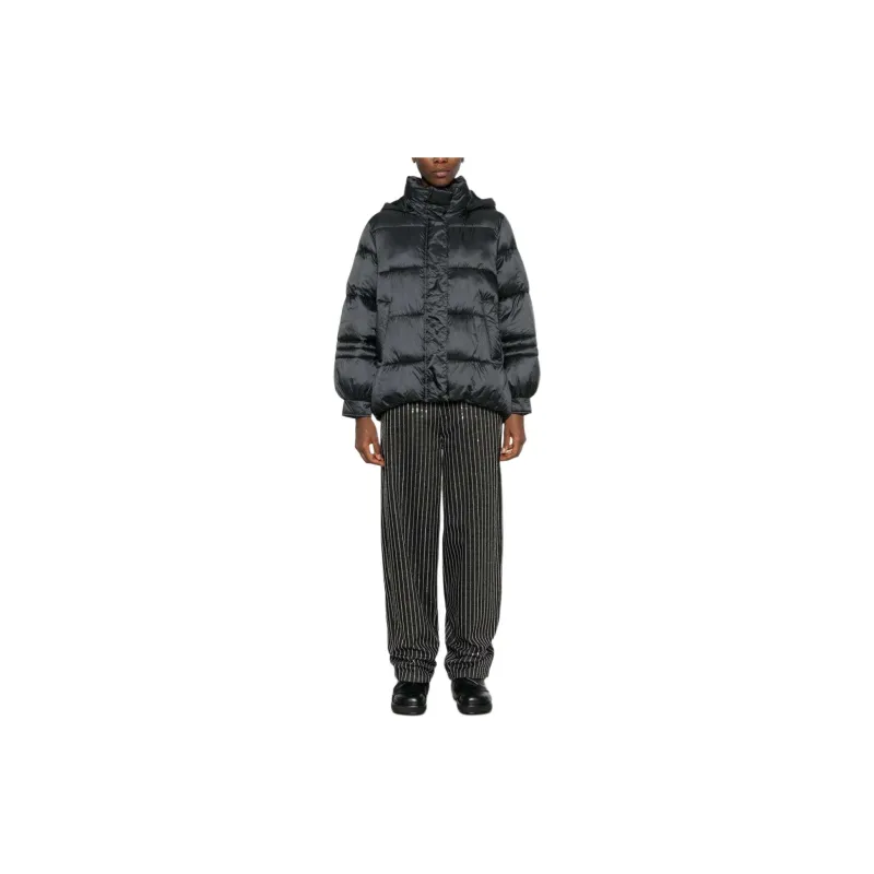 Twinset Striped Jacquard Puffer Jacket-2