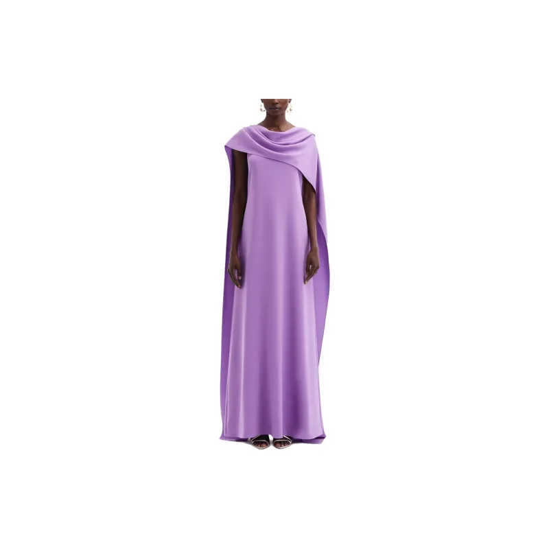 OSCAR DE LA RENTA Sleeveless Dress Women's Light Purple-1