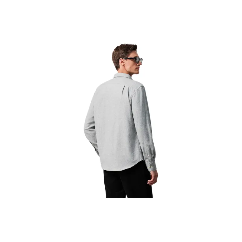 BY CREATIONS Shirt Men's Light Gray-1