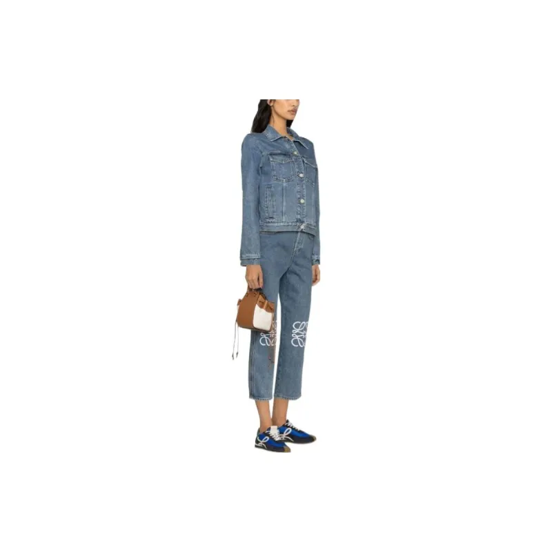 LOEWE Anagram Jacket 'Mid Blue'-2
