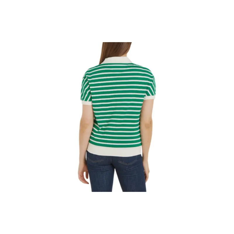 Tommy Hilfiger Polo Shirt Women's Green-3