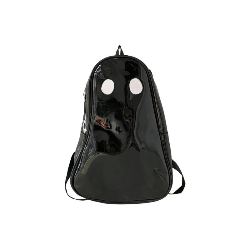 Bywhich PVC Backpack Regular Unisex White Green-6
