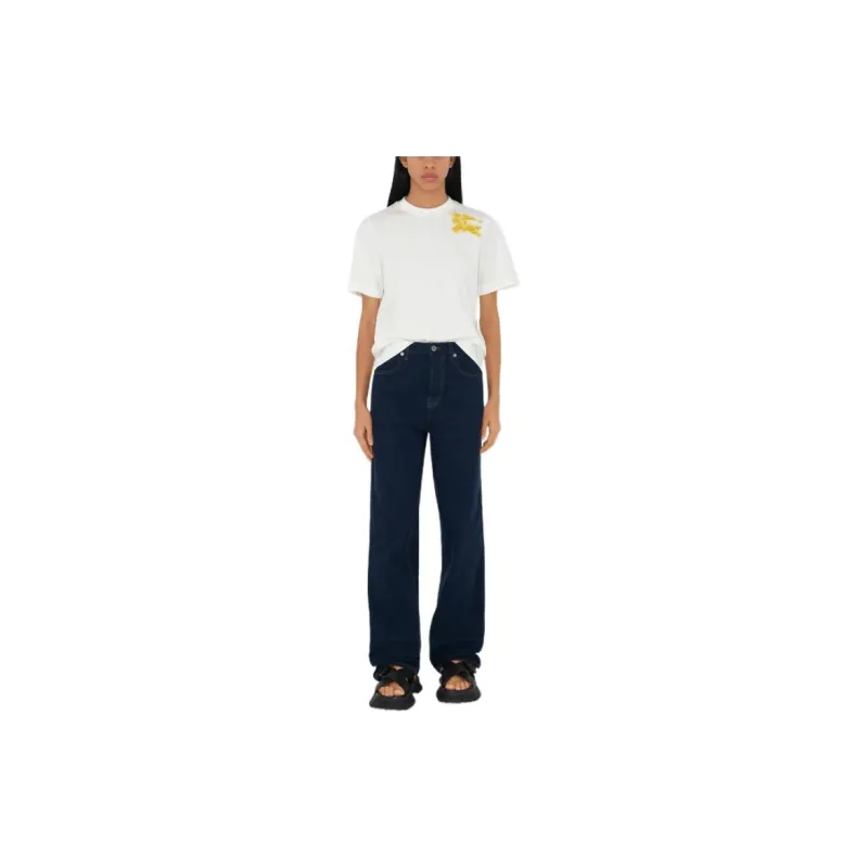 Burberry Logo Printed Crewneck T-Shirt-3