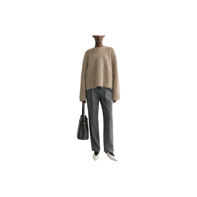 TOTEME Crewneck Knitted Sweater-1