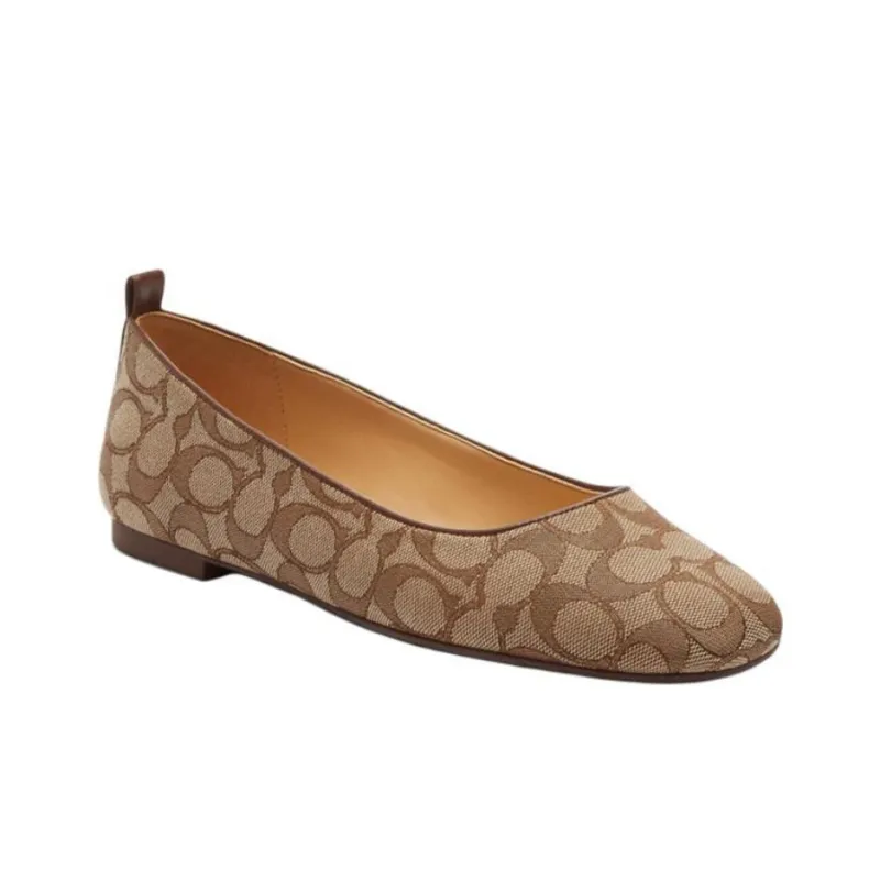 COACH Casual Single Shoes Women's Brown-2