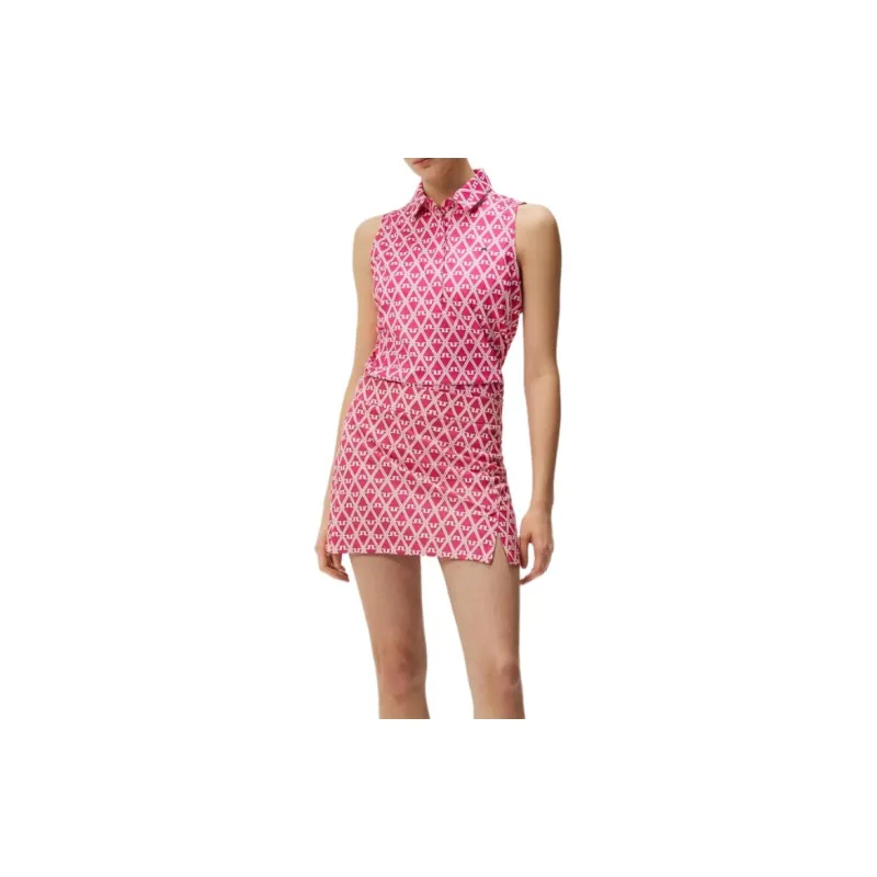 J.Lindeberg Polo Shirt Women's Fuchsia-2