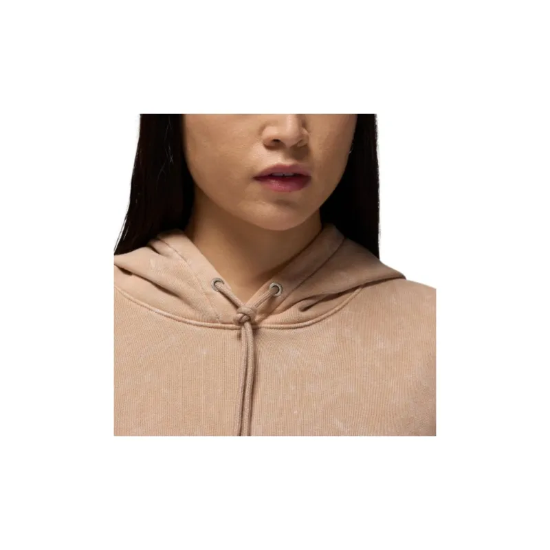 Jordan Flight Fleece Sweatshirt Women's Legend Medium Brown-3