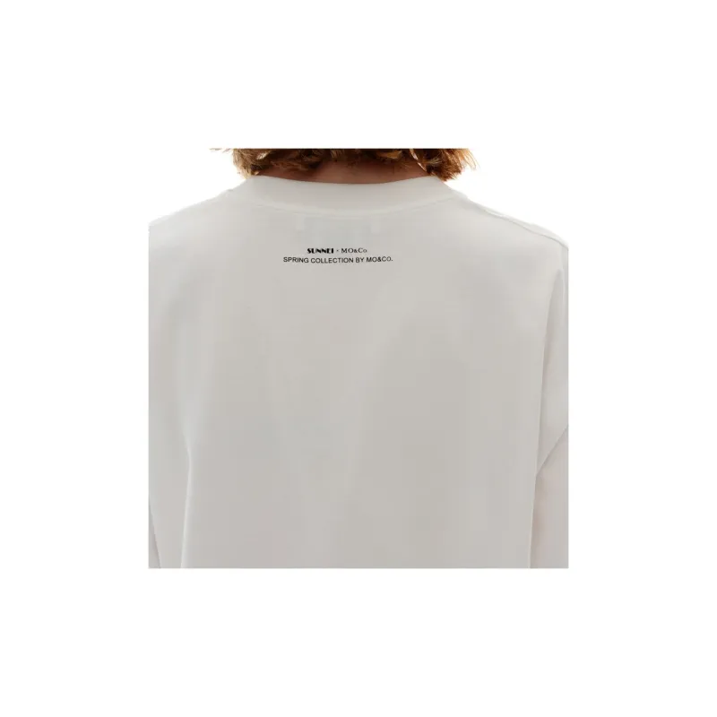 MOCO T Shirt Women's Natural White-3