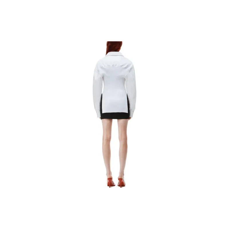 Alexander Wang Cinched Straight Hem Shirt-2
