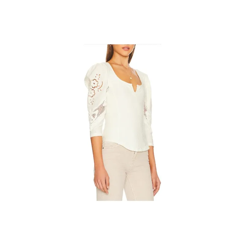 FREE PEOPLE Shirt Women's White-3