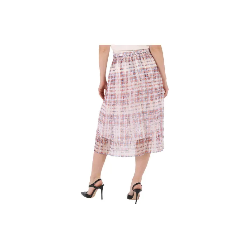 Burberry Casual Long Skirt Women's Pink-4