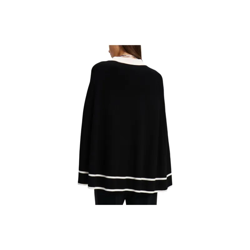 KARL LAGERFELD / Karl Lagerfeld Jeans Essential Knitted Cape-3