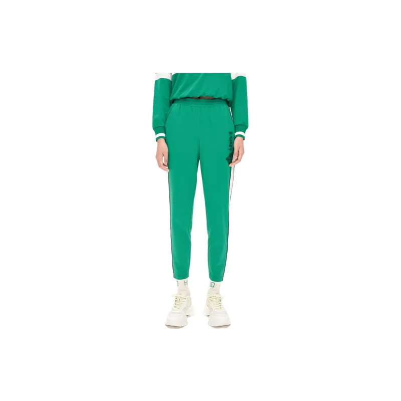 XII BASKET Casual Pants Women's Green-1