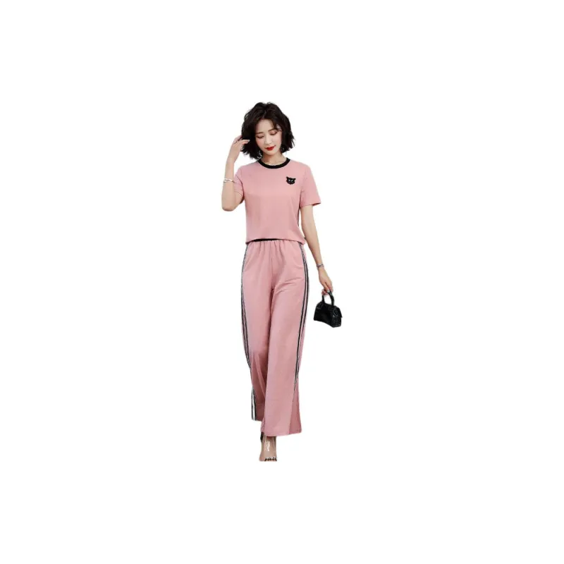 Itisf4 Casual Pants Women's Pink-1