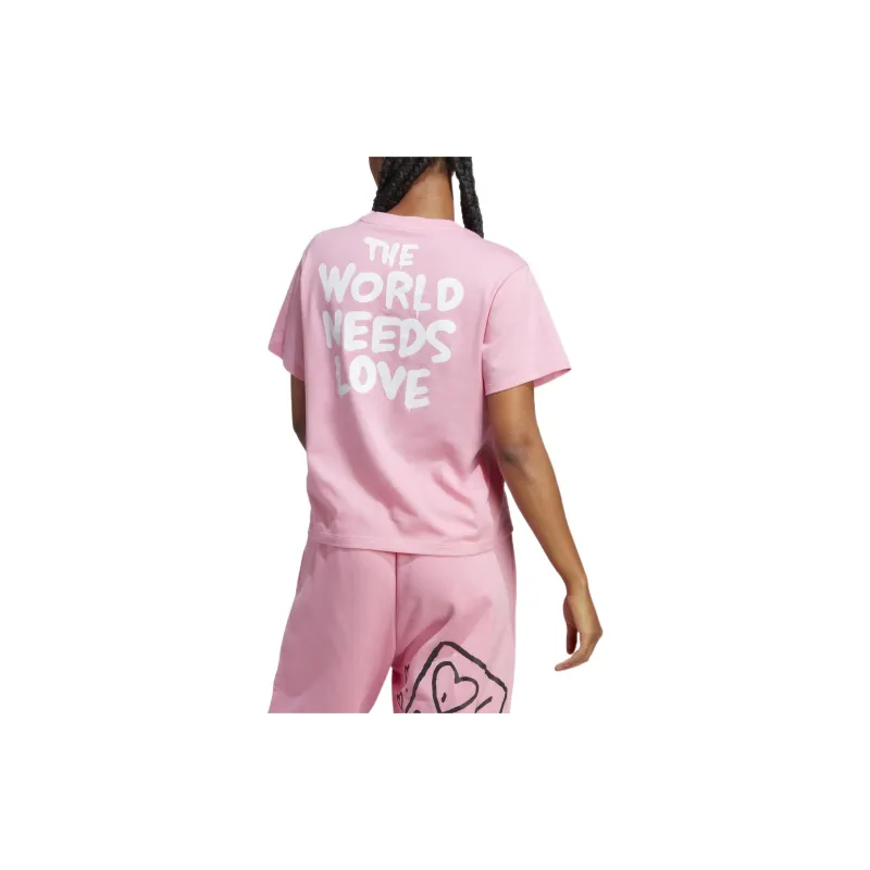 Adidas T Shirts Women's Pink-2