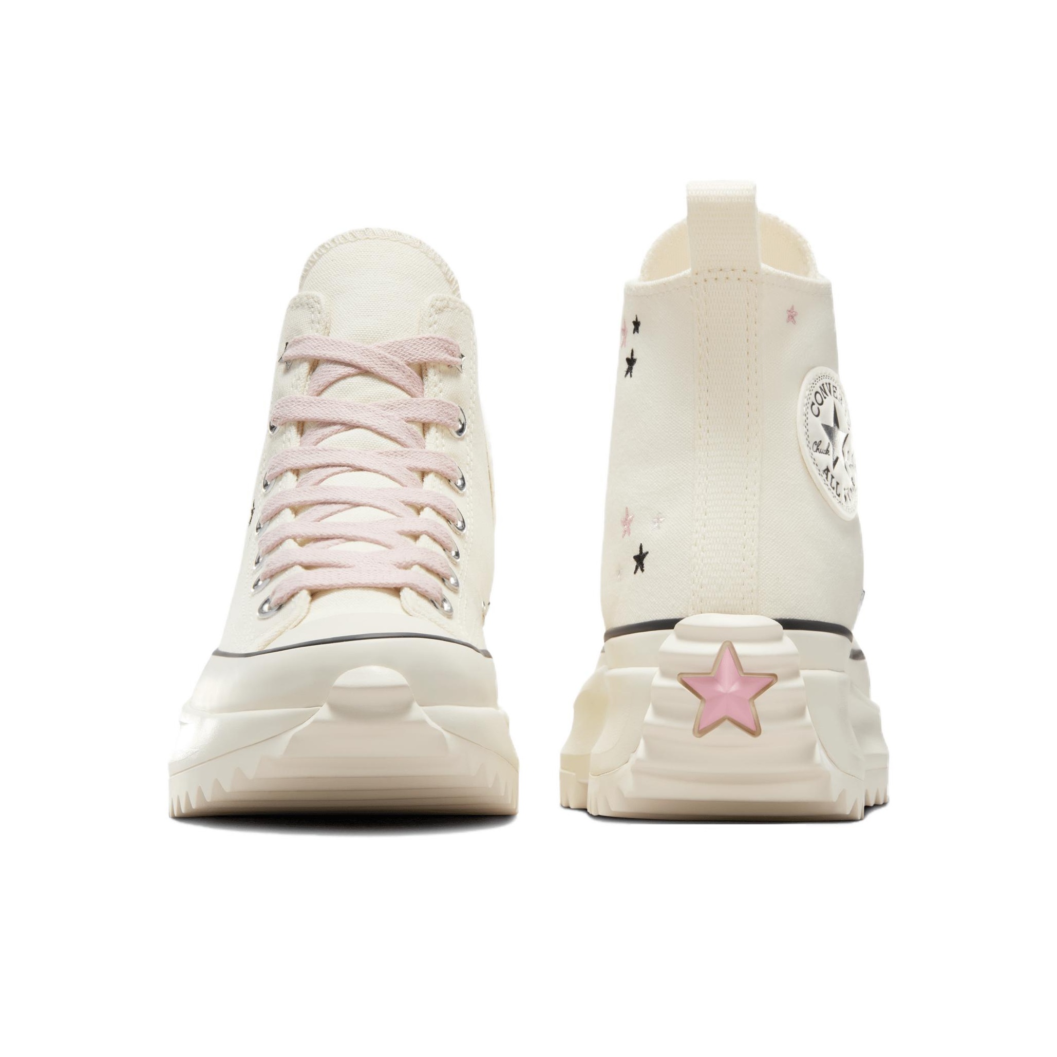 Converse CTAS Run 2024 Star Hike Hi Womens Size 6 Platform Shoes Lotus Pink