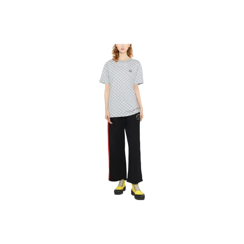 Karl Lagerfeld Jersey Cropped leg Culottes-1