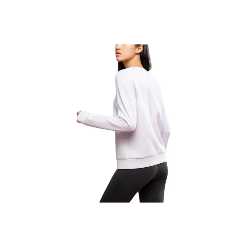 Anta Variety Training Collection Sweatshirt Women's Shimmer Purple-5