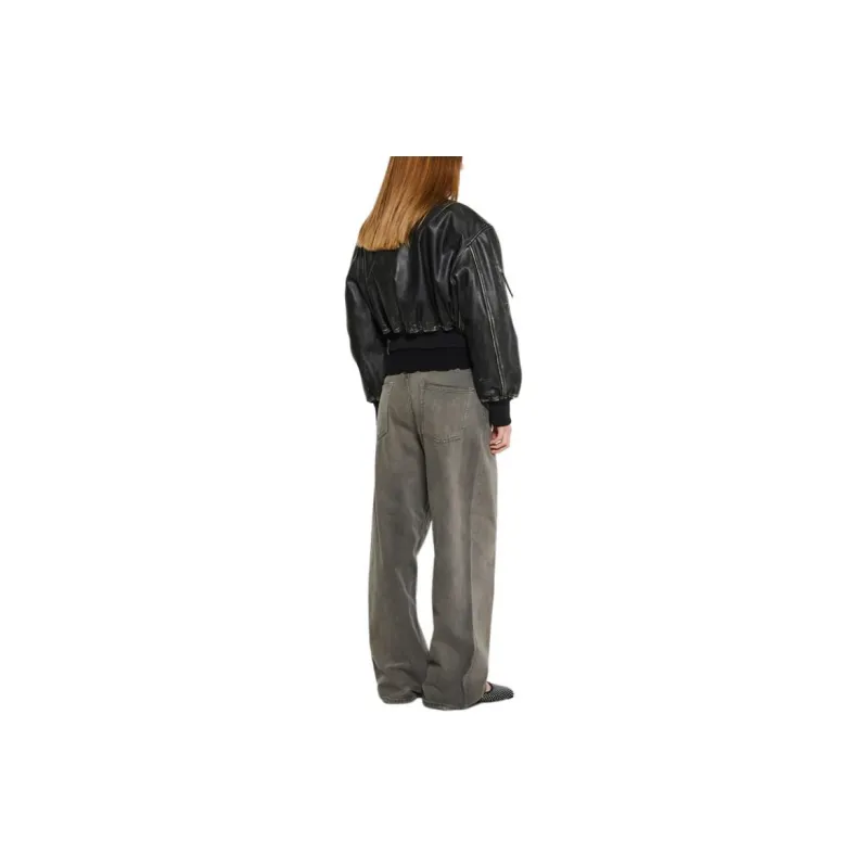 Acne Studios Zip Up Bomber Jacket-5