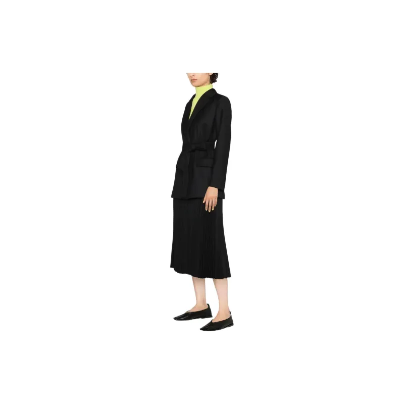 THEORY Casual Long Skirts Women's Black-4