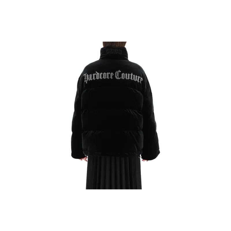 Vetements Down Jacket Women's Black-2