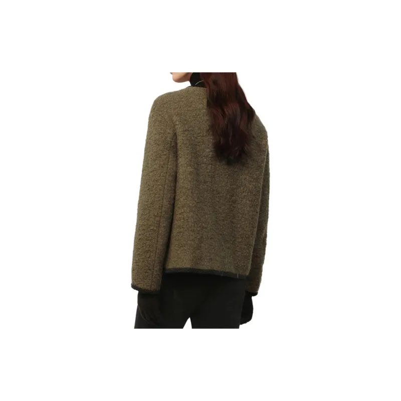 JZ. ANNAKRO Coats Women's Army Green-2