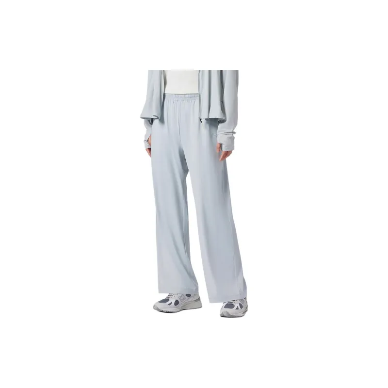 New Balance Knitted Sweatpants Women's Gray-2