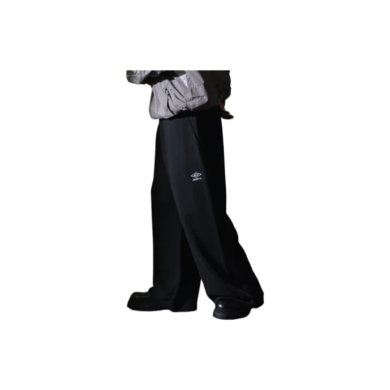Umbro FW24 PUBLUX Knitted Sports Pants Unisex Black-7