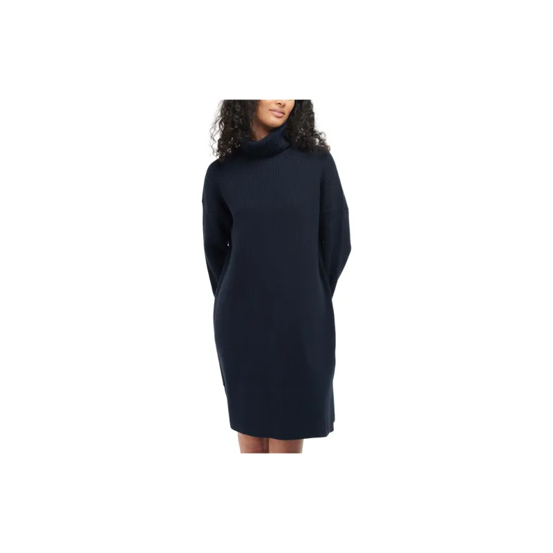 BARBOUR Barbour Stitch Dress Long-Sleeved Dresses Women's Marine Blue-2