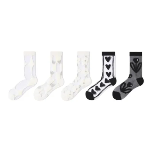 Primeet Women's Mid-Calf Socks