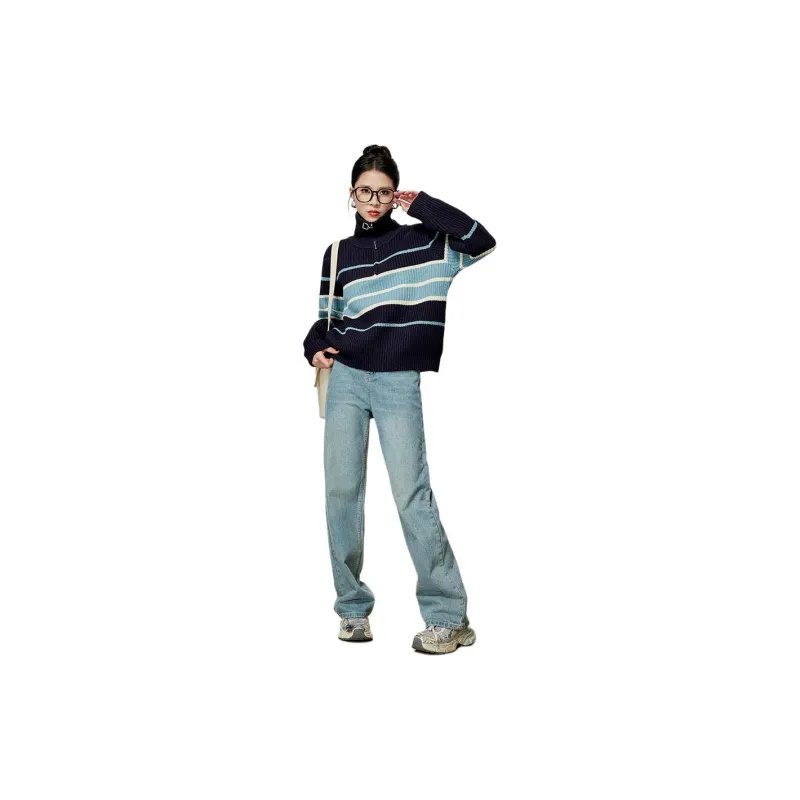 Weekly Knitwear Women's Navy Blue-1