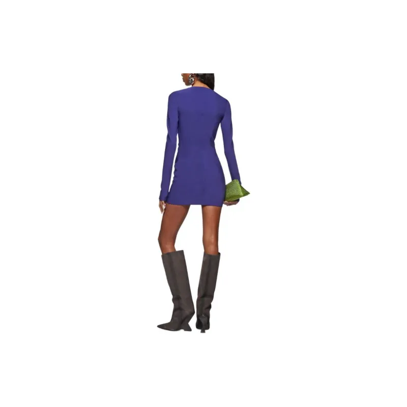 The Attico Scoop neck Mini Dress-2