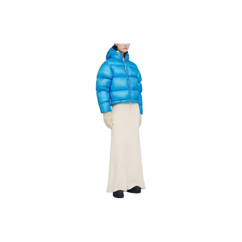 JIL SANDER Down Jacket Women's Blue-1