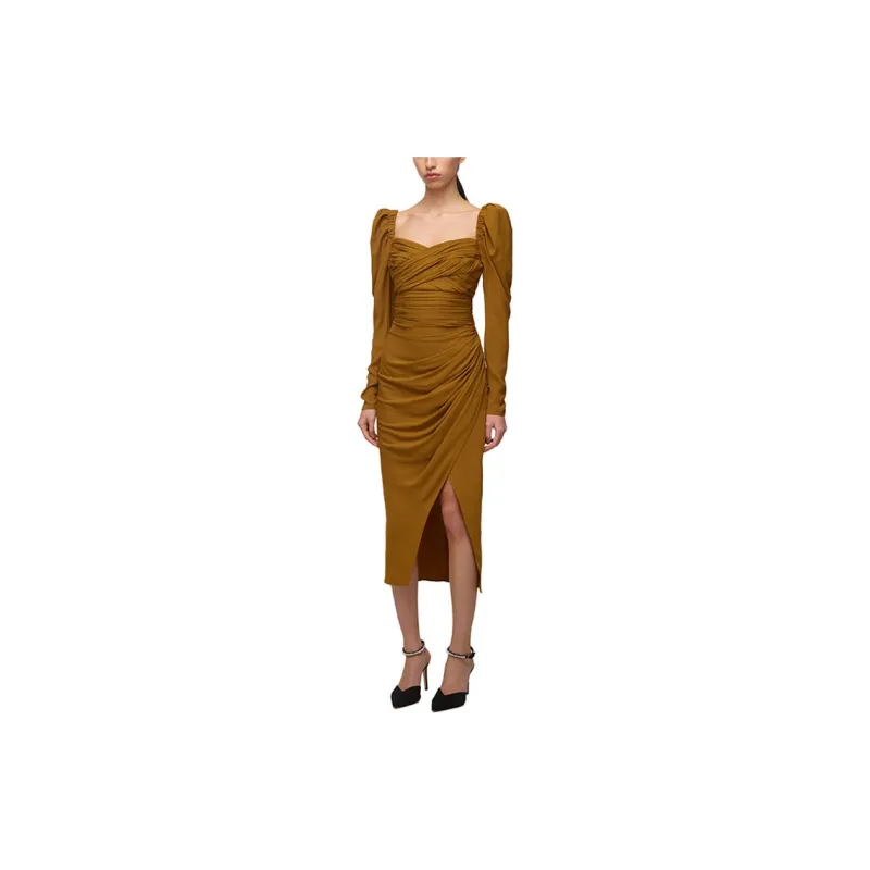 Self portrait FW21 Dress Women's Brown-2