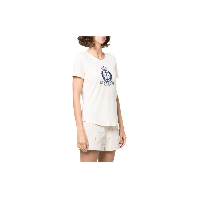 Polo Ralph Lauren T Shirts Women's White-3