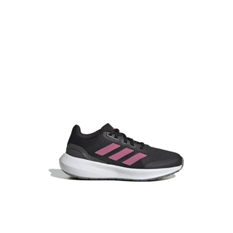 Adidas Runfalcon 3.0 Cushioning, Wear Resistant Low Top Kids' Running Shoes Black Pink Kids'-1