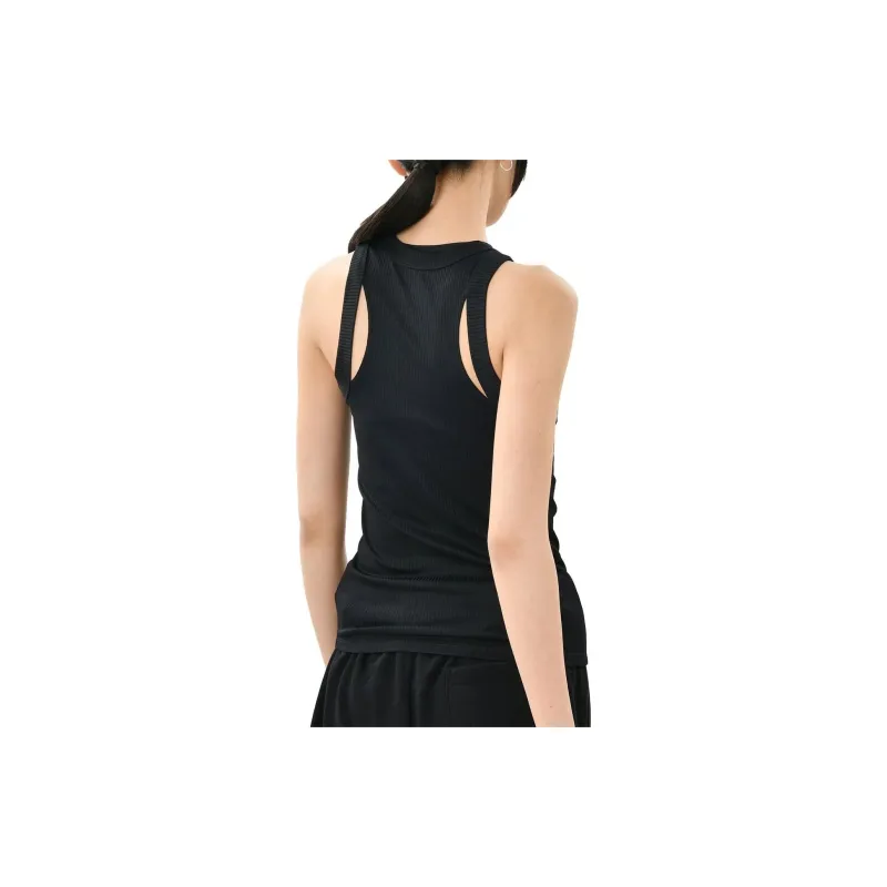 New Balance Perfect Rib Tank Tops Women's Black-2