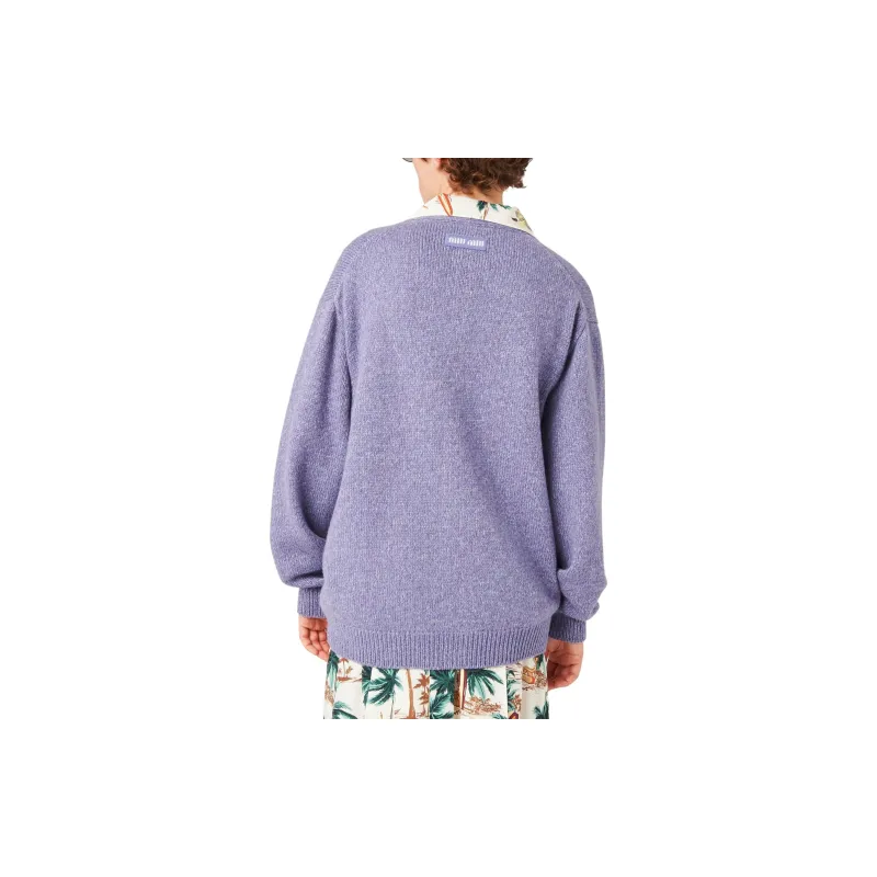 MIU MIU FW23 Knitwear Women's Wisteria Purple-2