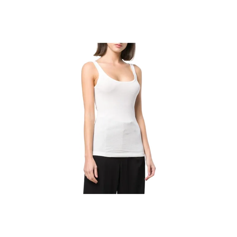 VINCE Ribbed Sleeveless Tank Top-1