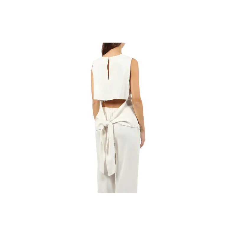 PAROSH T Shirts Women's White-2