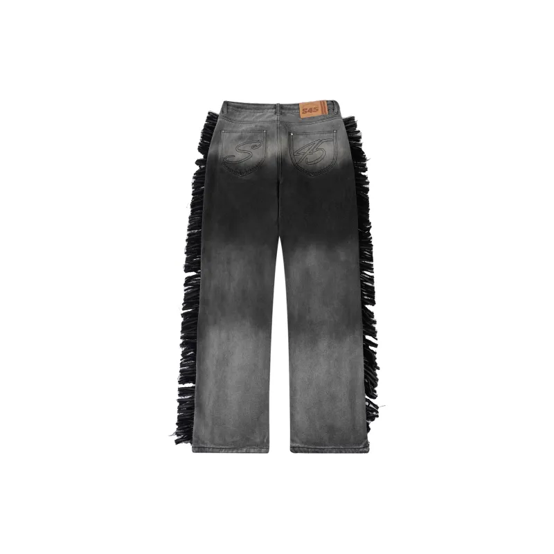S45 Jeans Unisex Black-1