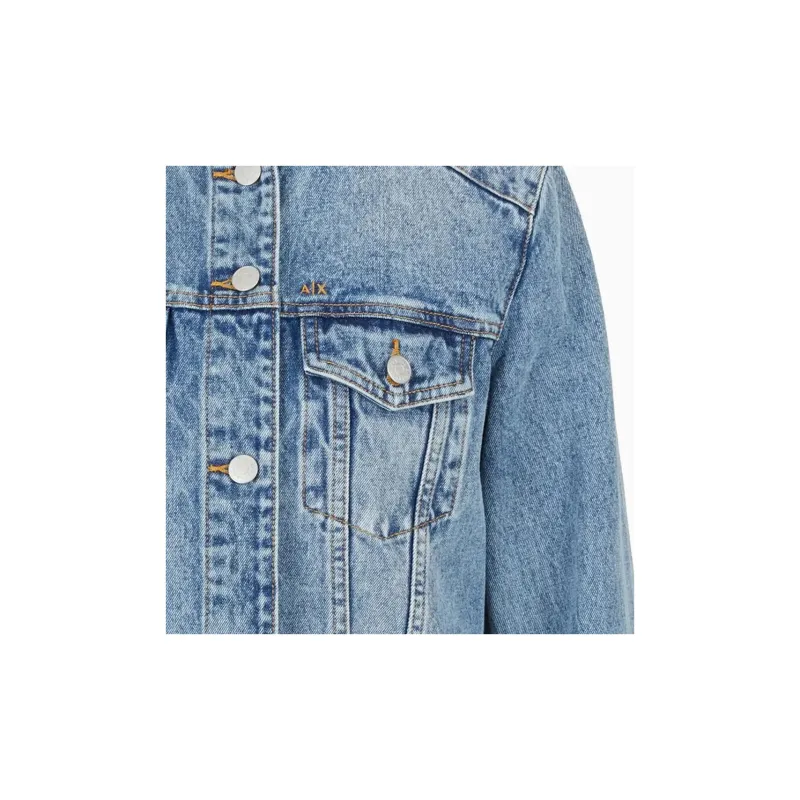 ARMANI EXCHANGE Button up Denim Jacket-2