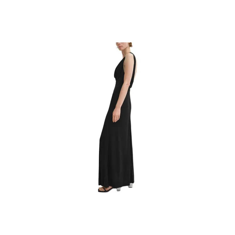 TOTEME Twist Detailed Sleeveless Maxi Dress-3