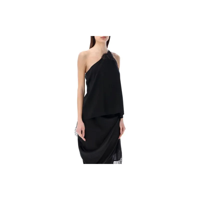 JW Anderson One-Shoulder Lace Trimmed Top-3