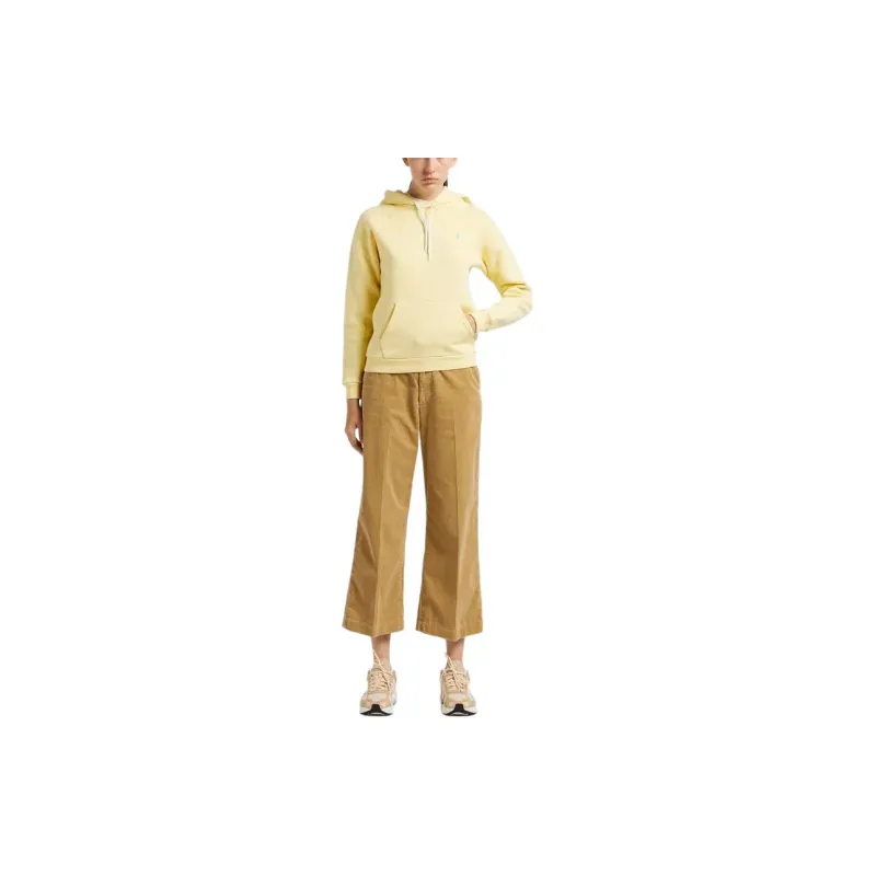 Polo Ralph Lauren Wide Leg Cropped Corduroy Trousers-3