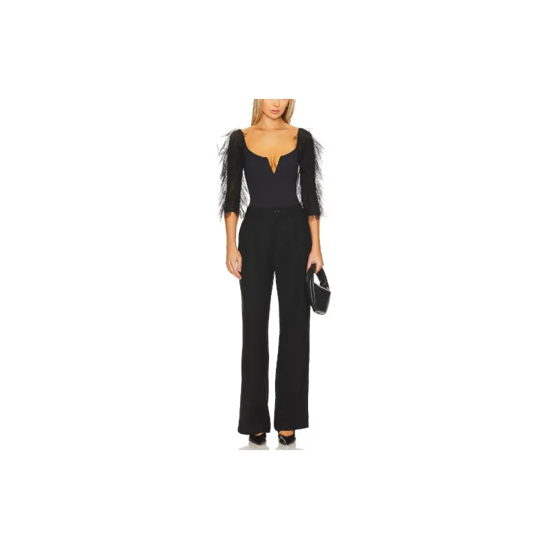 FREE PEOPLE Bodysuits Women's Black-1