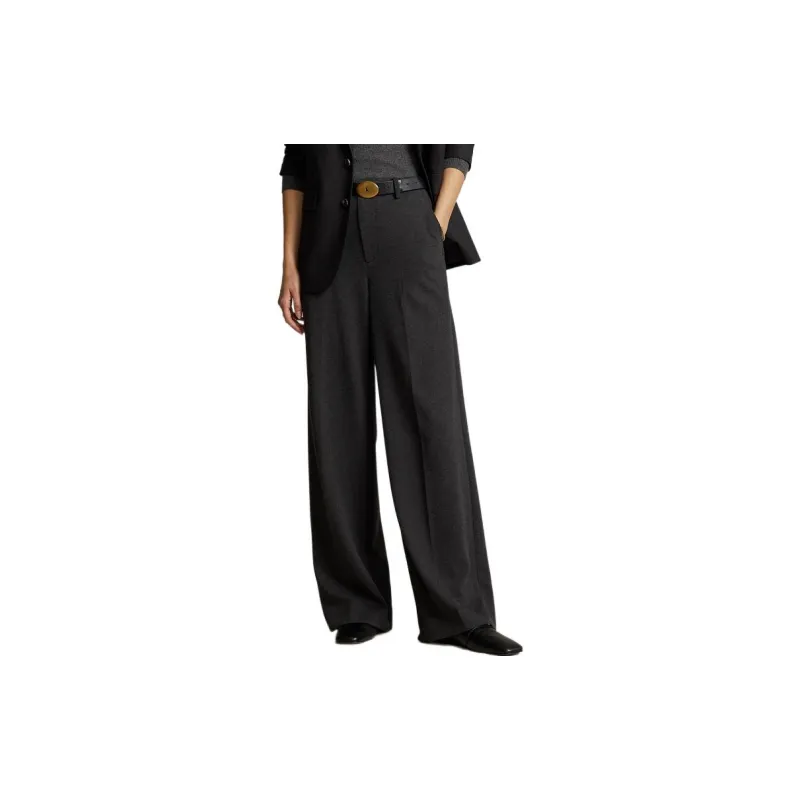 Polo Ralph Lauren FW22 Knitted Sweatpants Women's Gray-1